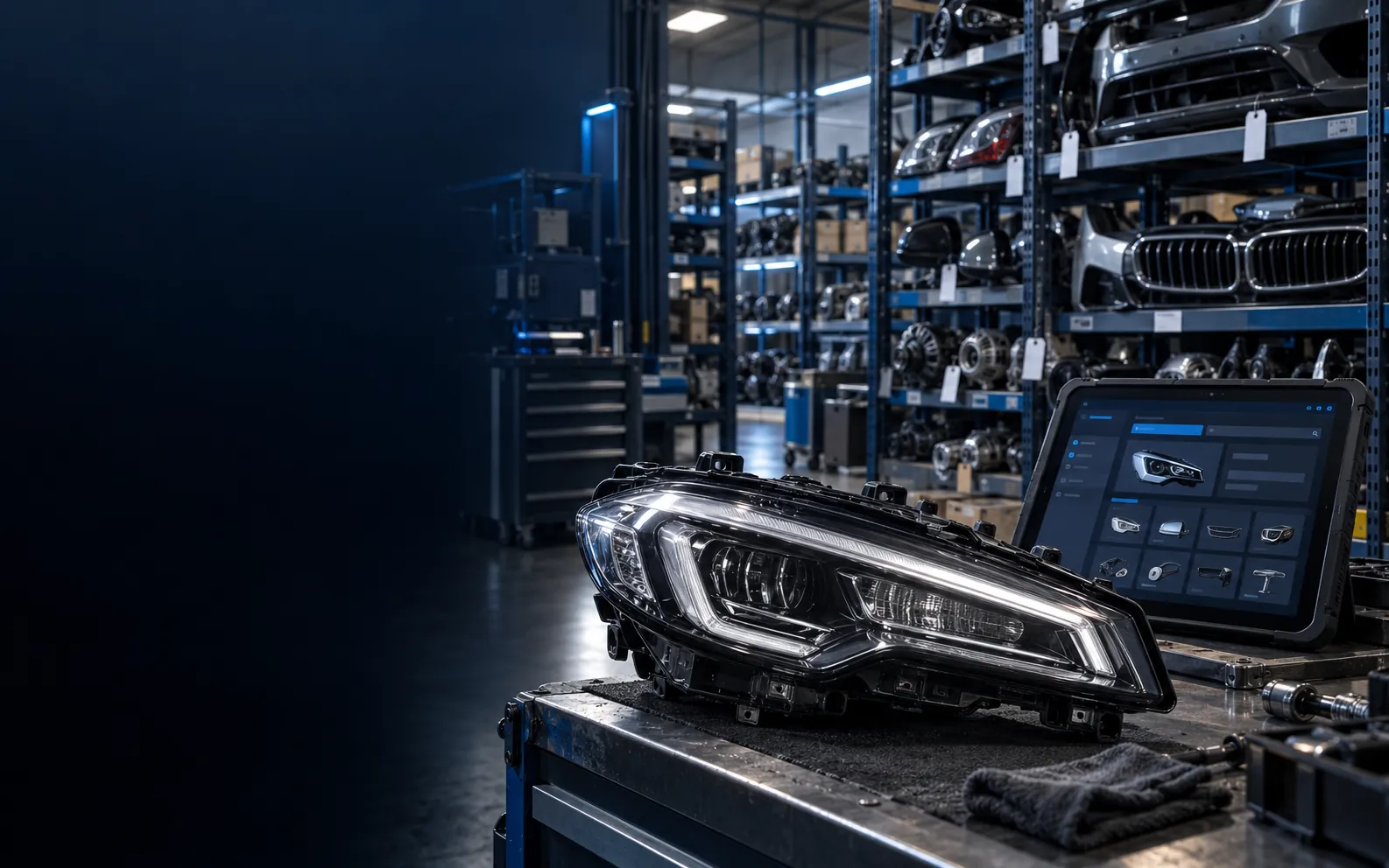 How to organize a used-parts catalog: OE numbers, donors and stock
