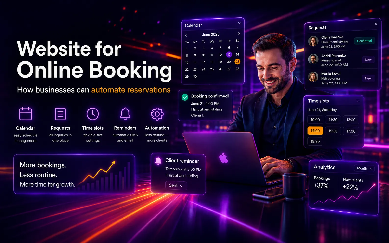 Online Booking Website: How Businesses Can Automate Appointments