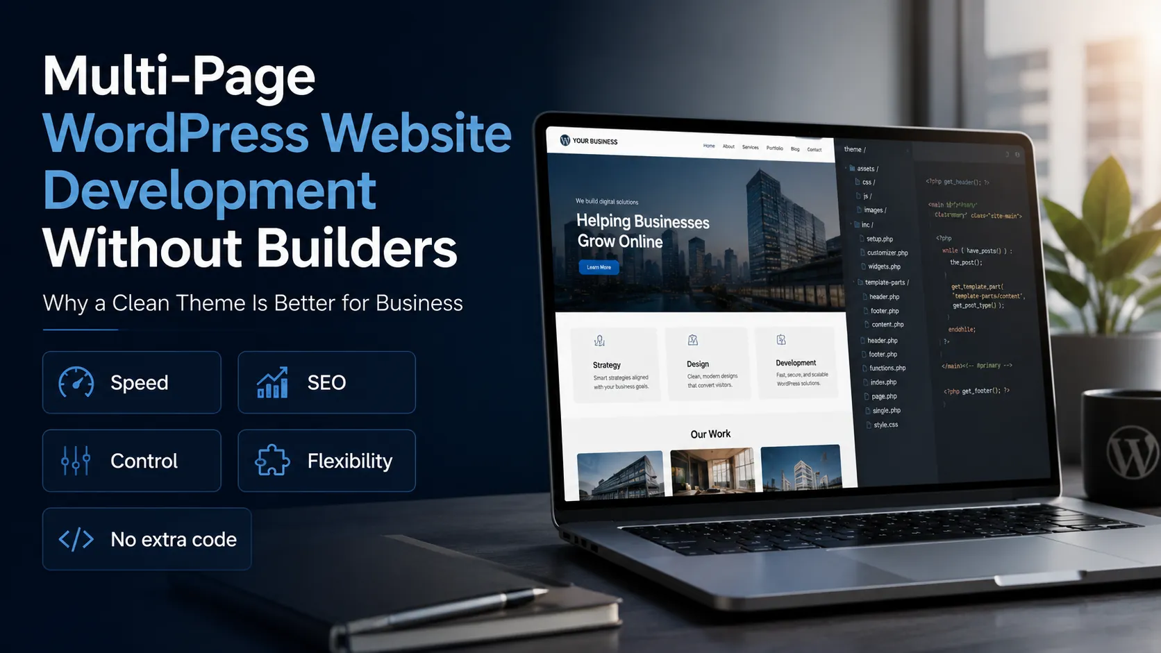 Why a Clean WordPress Theme is Better for Business