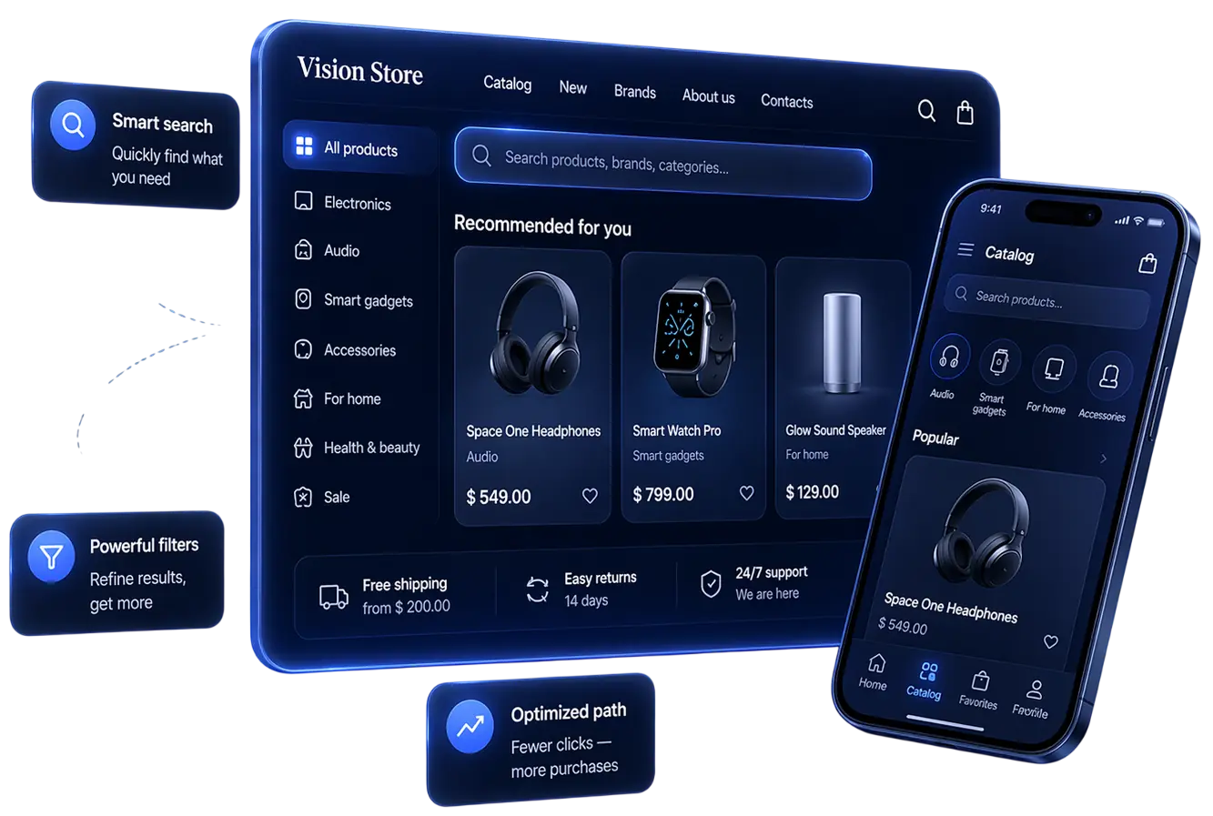 Каталог і UX покупки